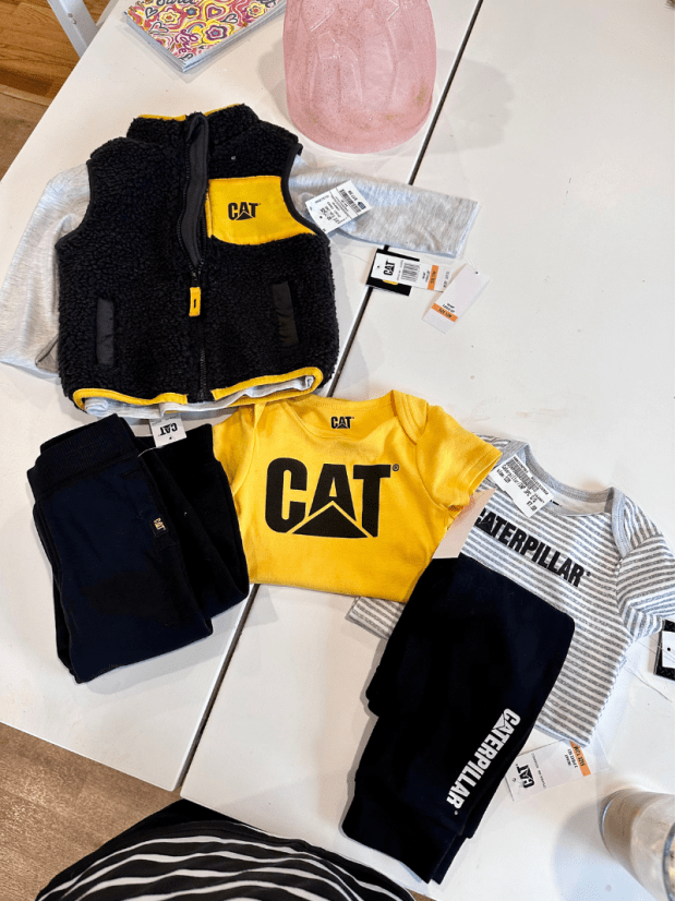 caterpillar baby clothes