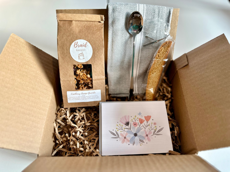 Mother's Day breakfast gift box