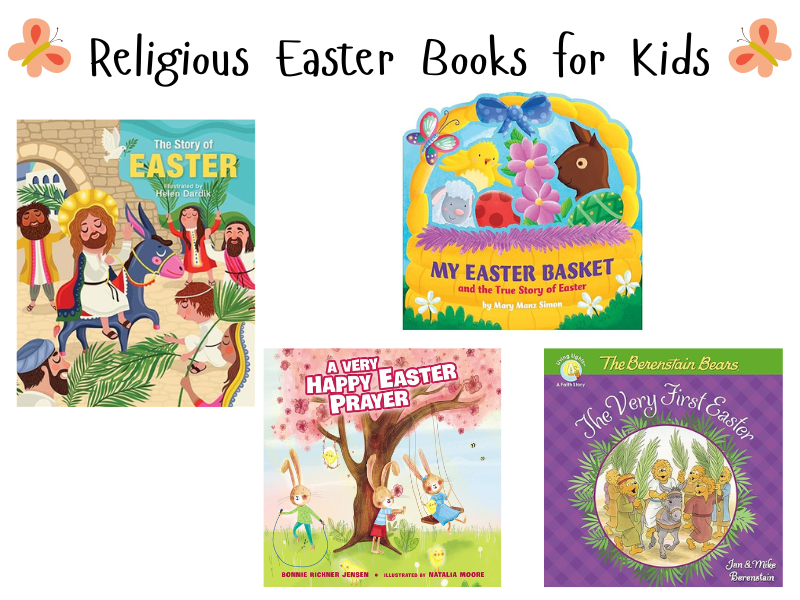 Religious Easter books for kids