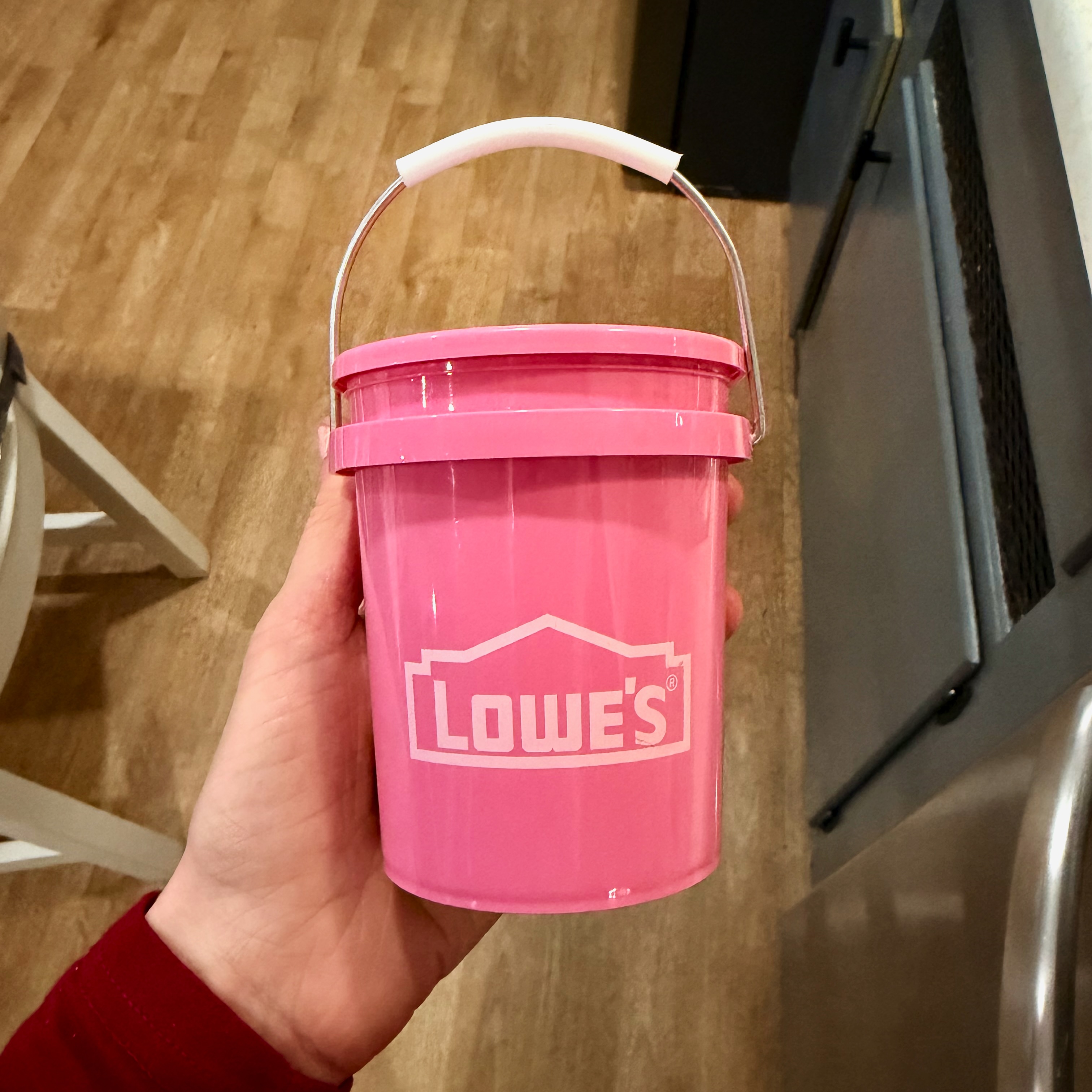 Lowe's Mini Pink Bucket