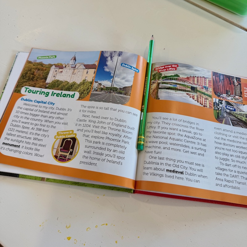 Follow Me Around Ireland Kids Book