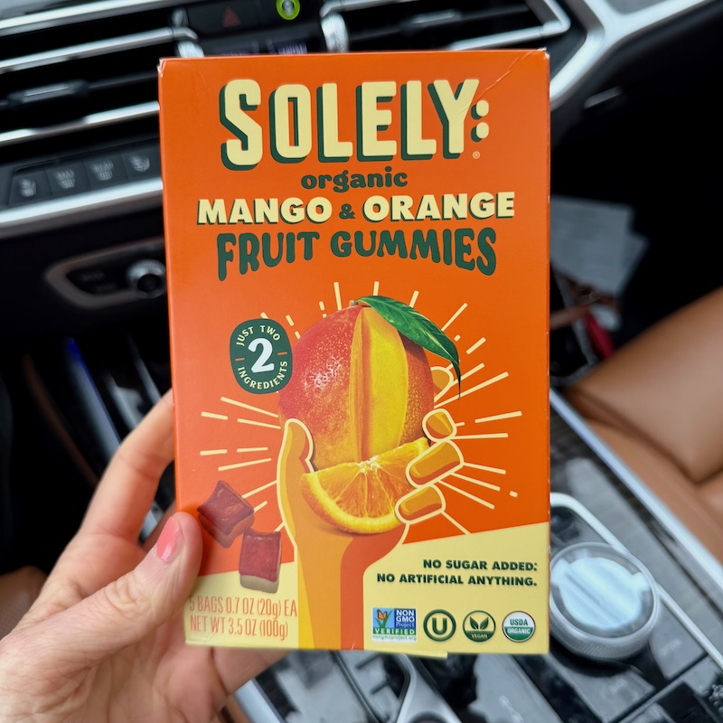 Solely fruit gummies