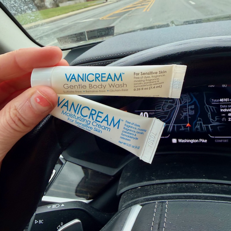 Vanicream moisturizer and body wash