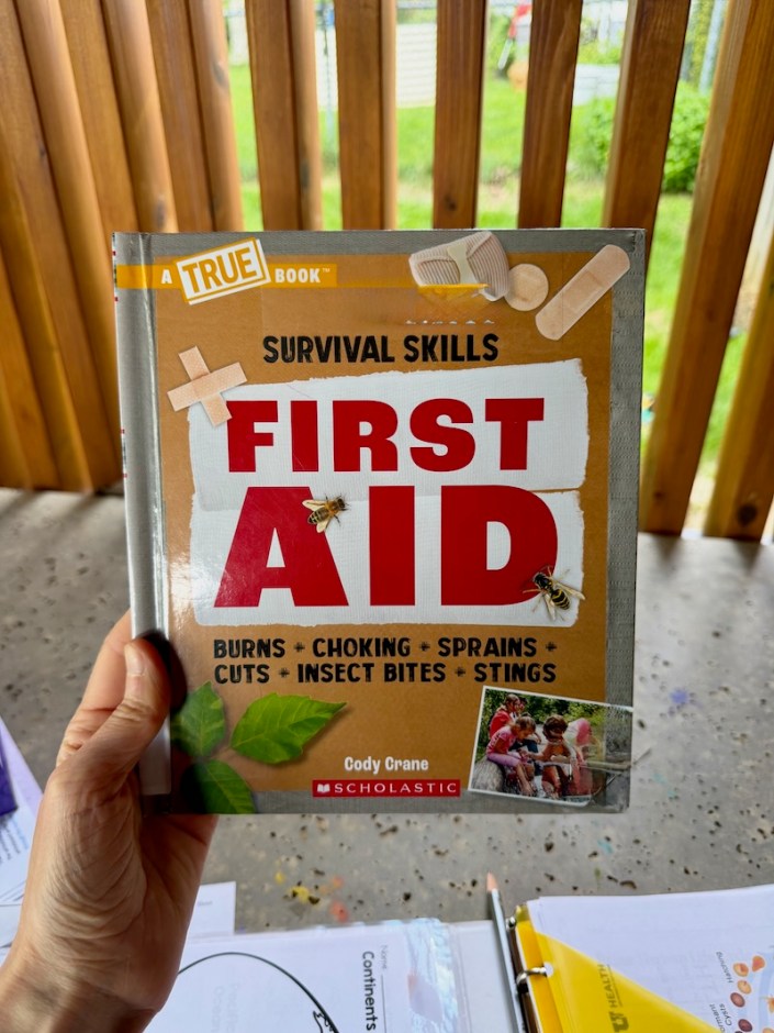 Scholastic book on First Aid