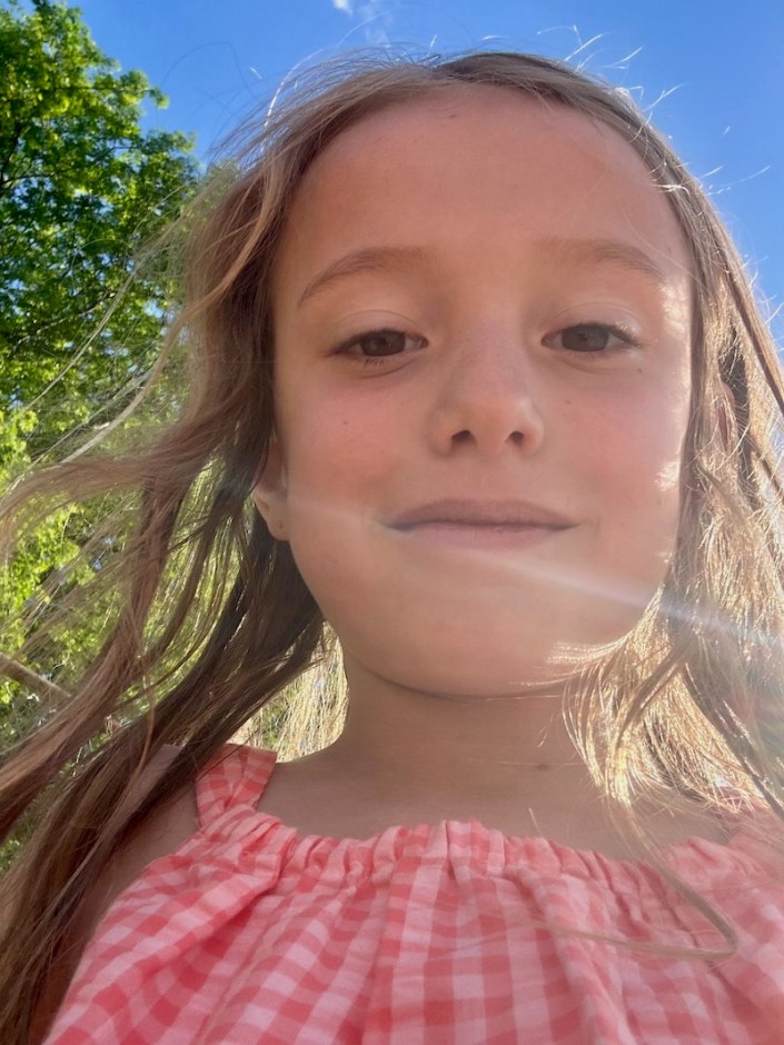Selfie of girl