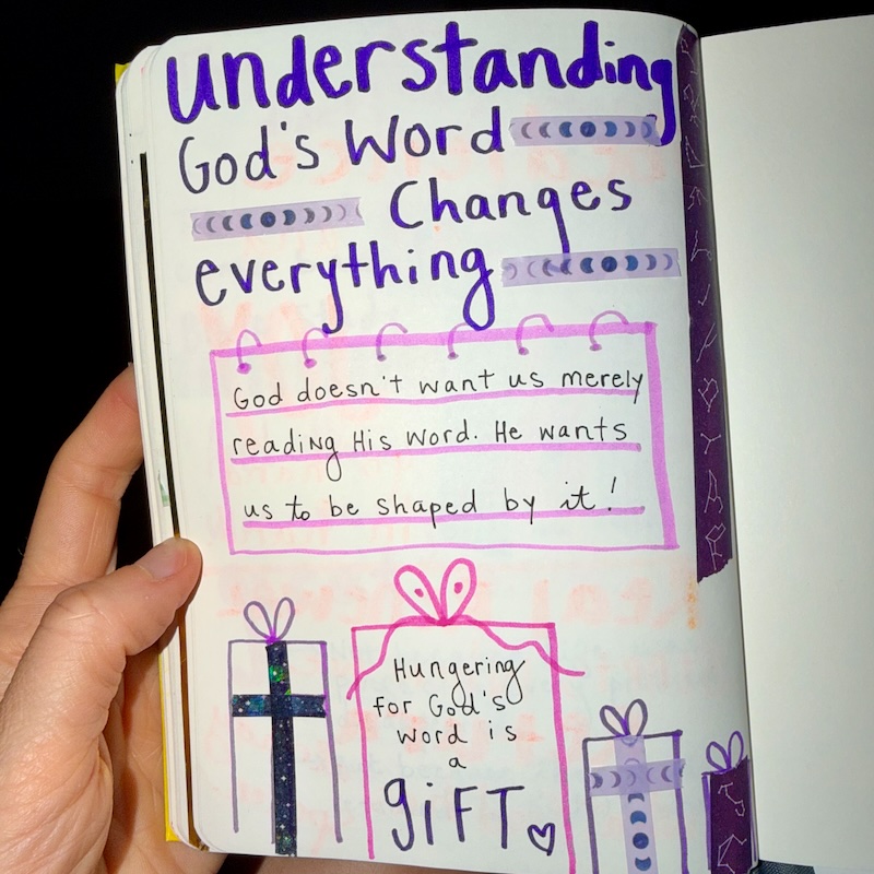Bible journal