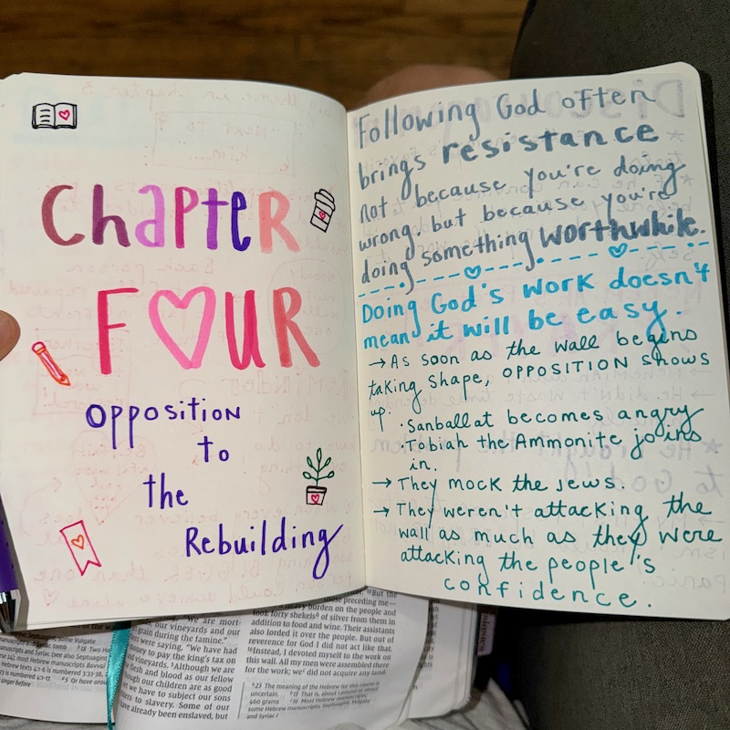 Nehemiah 4 notes