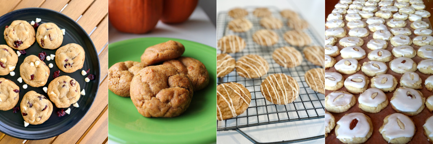 Collage of cookies