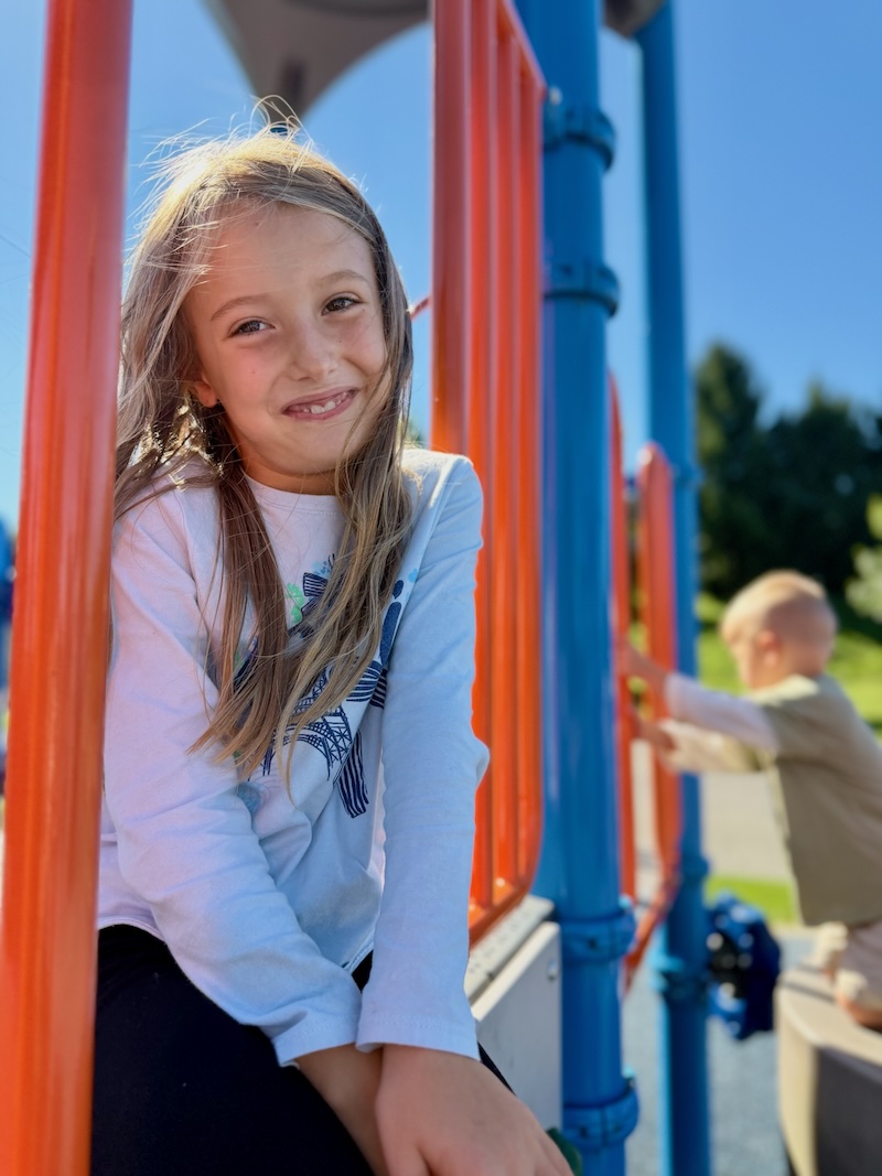 Girl at playground