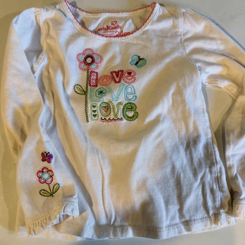Oshkosh toddler girl shirt